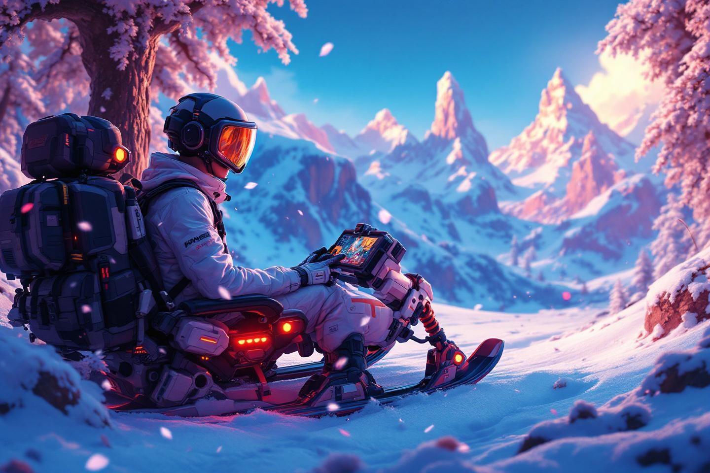 Jeu Snow Rider 3D unblocked : jouez en ligne gratuitement