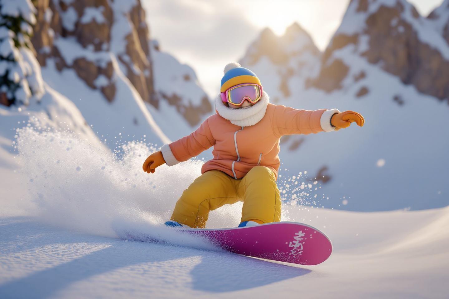 Jeu Snow Rider 3D unblocked : jouez en ligne gratuitement