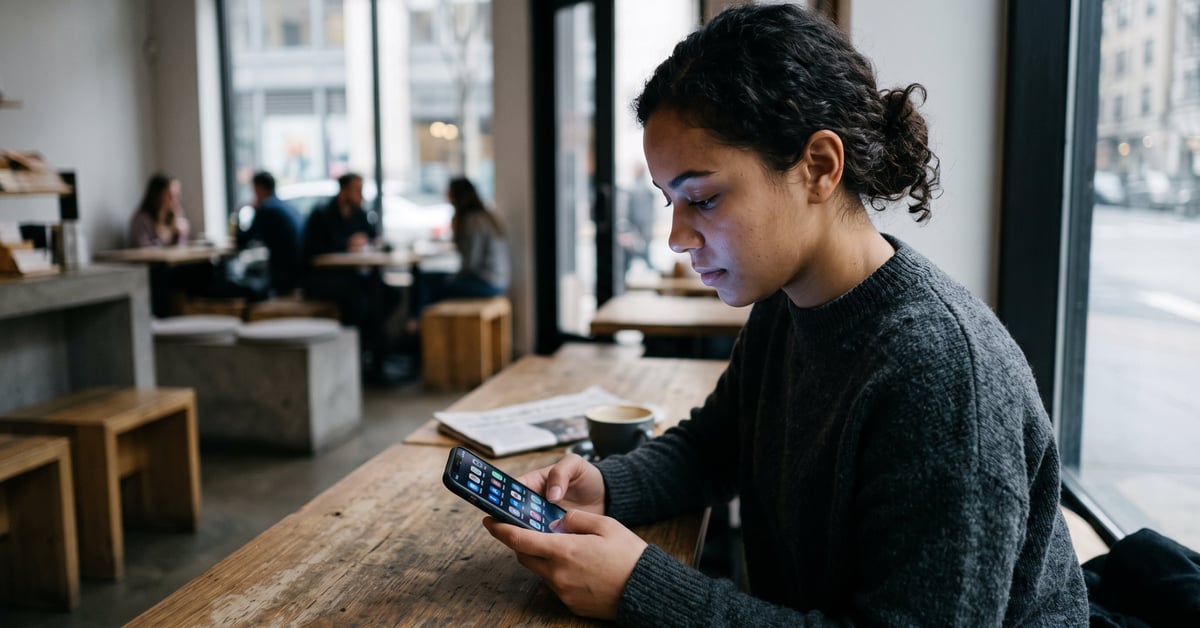 Icône réseaux sociaux affichée sur écran moderne — intégration web professionnelle