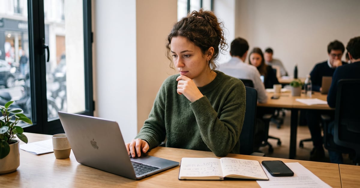 Marketing digital définition : professionnels analysant des stratégies numériques sur écrans connectés