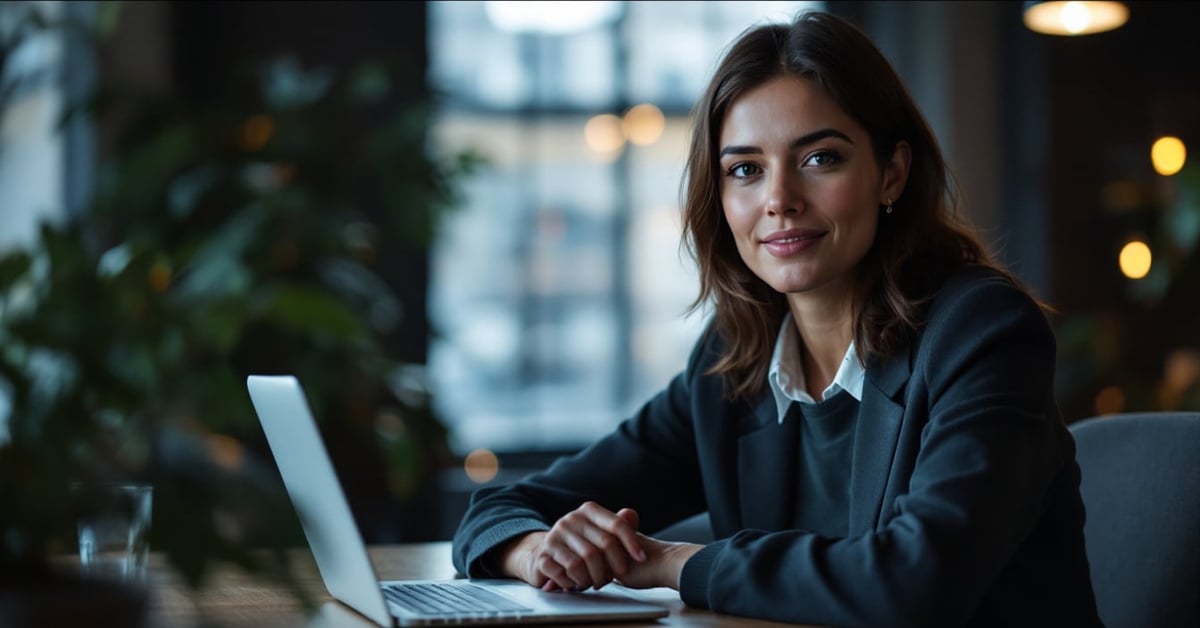 Étudiant en alternance travaillant sur une transformation digitale devant un ordinateur en entreprise