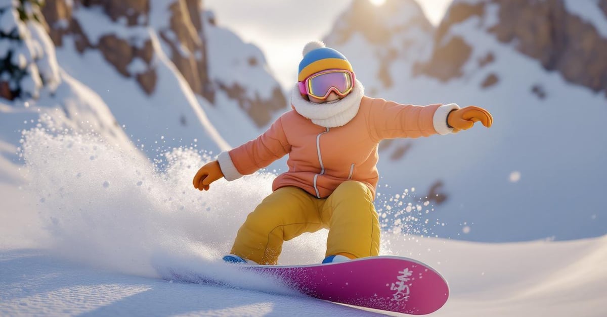 Jeu snow rider 3d unblocked jouez ligne gratuitement featured